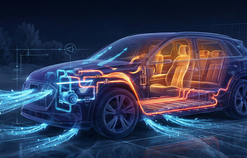 Pompa de căldură la autovehiculele electrice